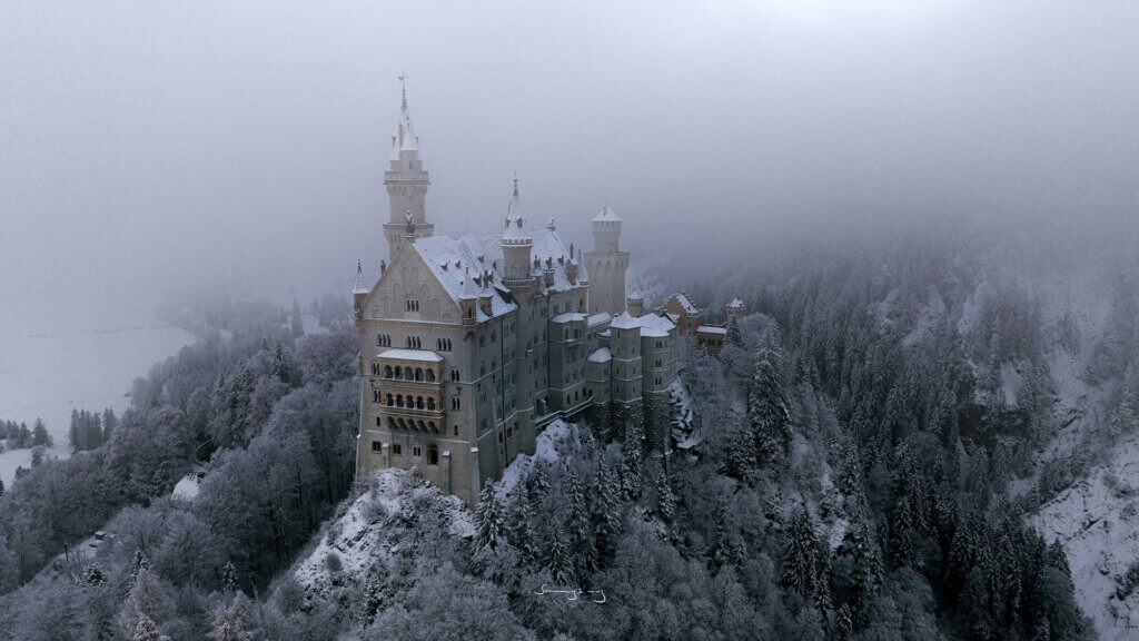 Landschaftsfotografie Schloss Neuschwanstein in Füssen