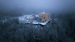 Fotografie Schloss Hohenschwangau in Füssen