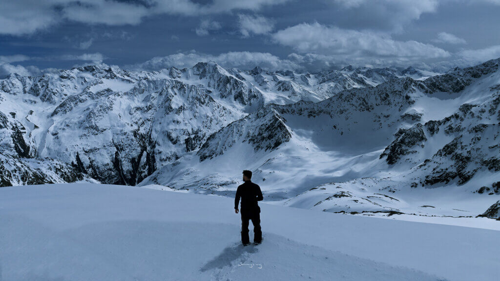 Winterliche Landschaftsfotografie in Sölden