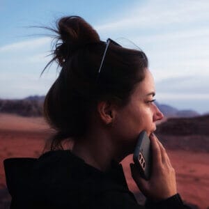 Fotografie Portrait Aufnahme in Wadi Rum